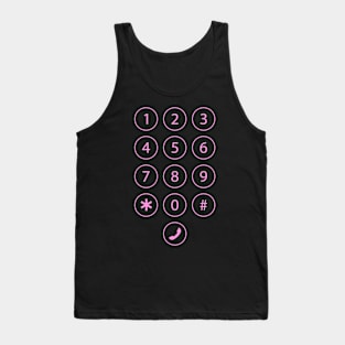 Keypad Tank Top